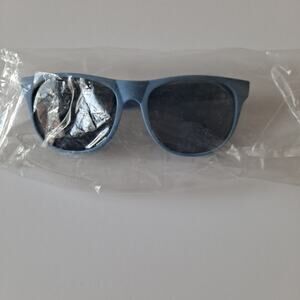 NEW Capital One Unisex Sunglasses Full Rim Blue Frame with Black Tinted Lens